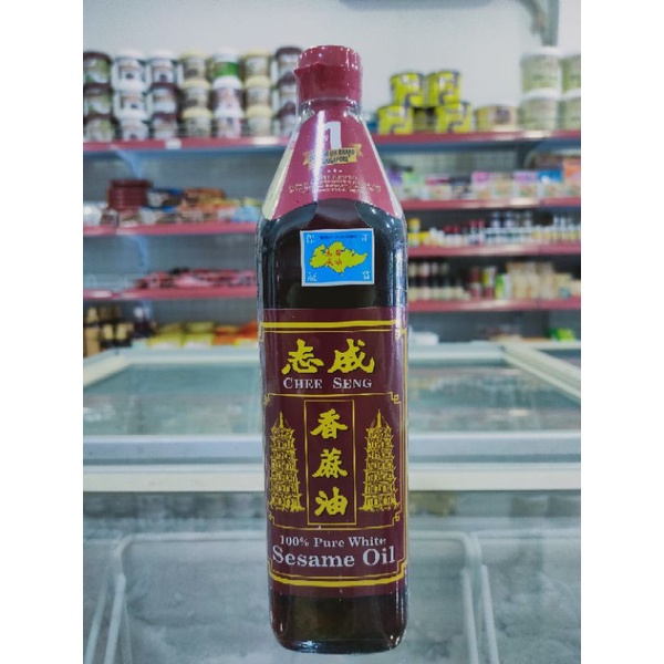 

Chee Seng 100% Pure White Sesame Oil / Minyak Wijen 750ml