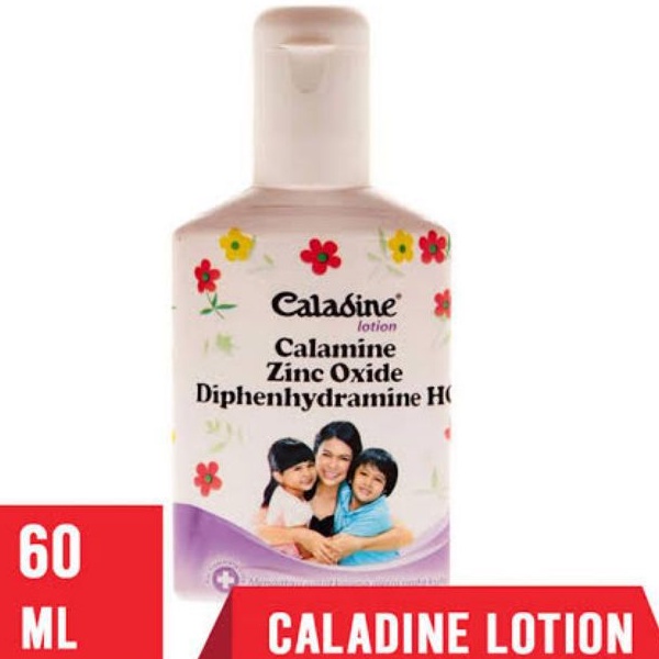 ORIGINAL CALADINE LOTION 60 ML / OBAT CALADIN CAIR ALERGI GATAL KULIT BIANG KERINGAT