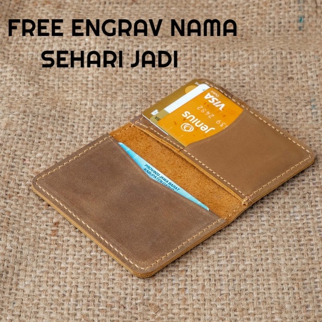 Dompet Kartu Kulit Card Wallet Dompet Card Holder Dompet Atm Card Holder Kulit