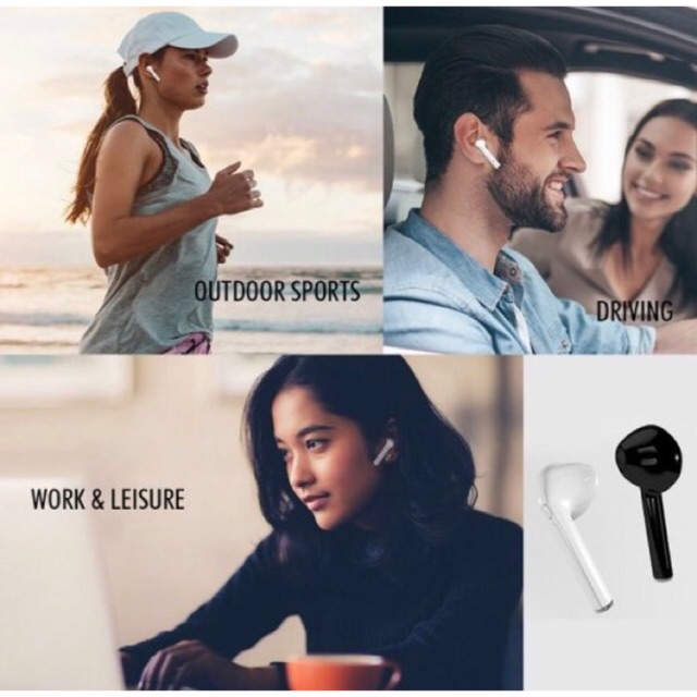 Wireless Headphone / Wireless Headset Earphone Bluetooth / Headset Bluetooh i7S