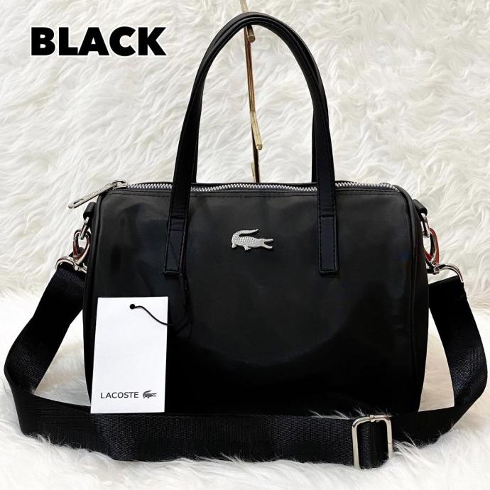 Tas Wanita Cewek Branded Import Tote Bag Selempang Unik Lacoste Speedy
