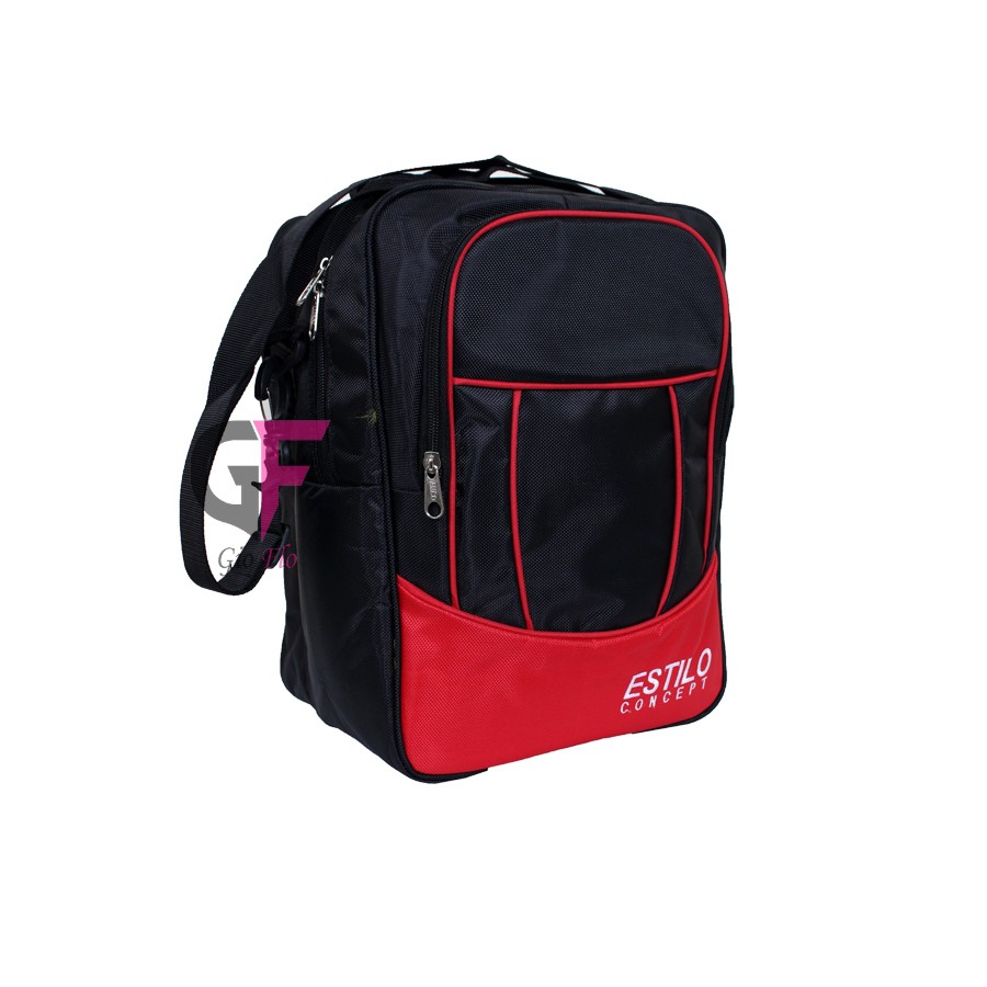 GIOFLO Backpack Ransel Tas Punggung Terbaru Hitam / BLY 400