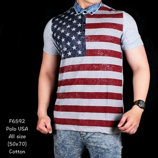 RAWShop diskon polo shirt pria polo shirt america style 