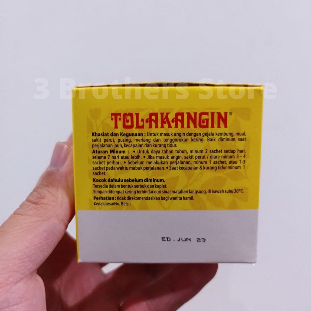 Tolak Angin Cair Dus isi 12 Sachet Obat Herbal Anti Masuk Angin Mual TERMURAH EXPIRED LAMA