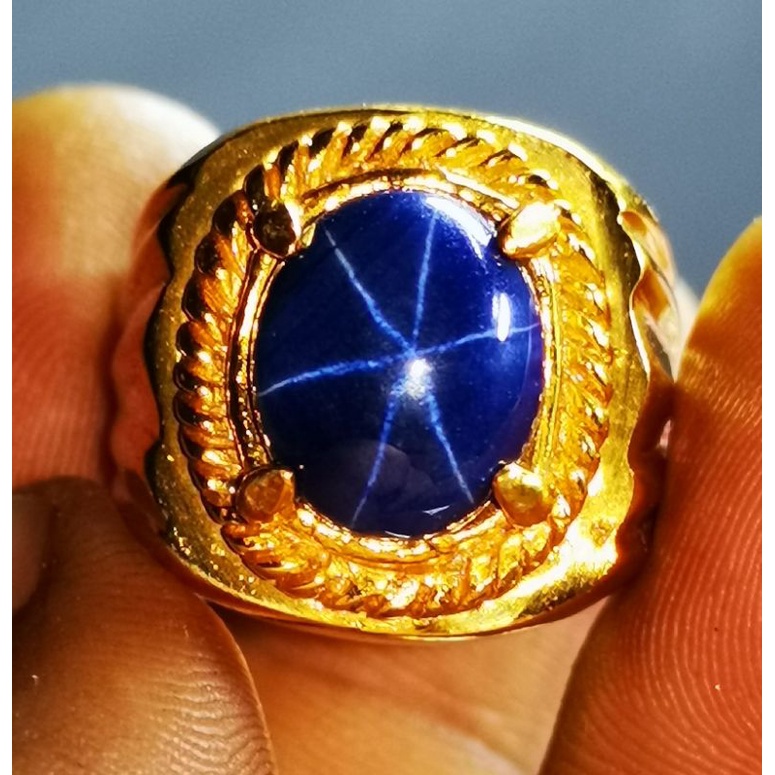 Batu permata blue american star