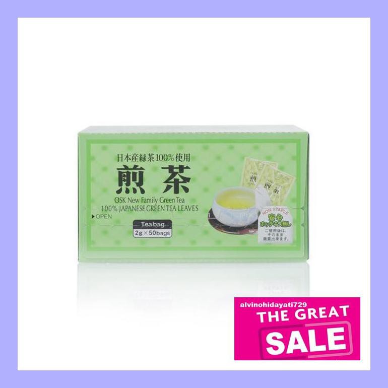 

A50Teh0 Osk Japanese Green Tea (50 Sachet) Te40Hs0