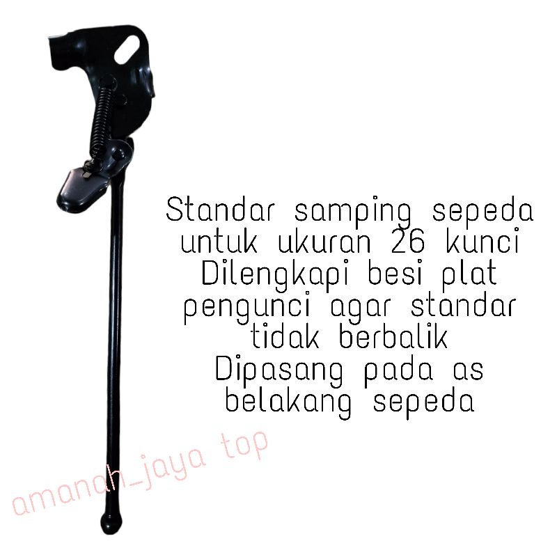 STANDAR SEPEDA 26 inch kunci