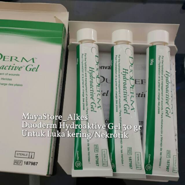 loli DUODERM HYDROAKTIV GEL 30gr GEL PELUNAK LUKA LUKA BAKAR BASAH DIABETES