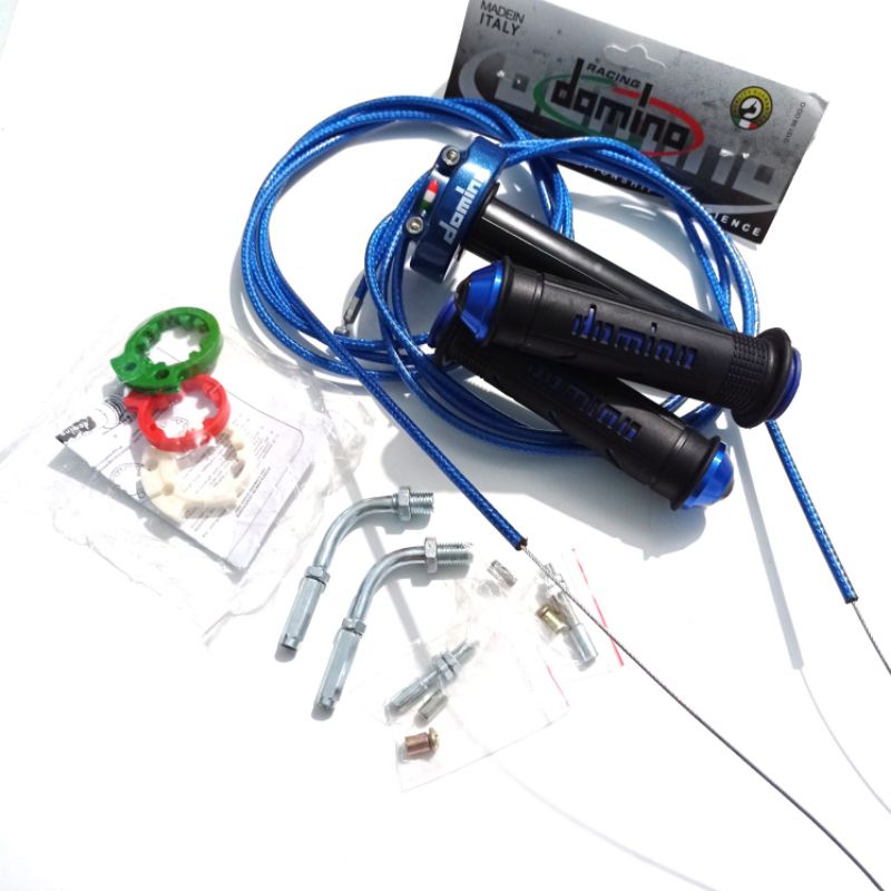 GAS SPONTAN AKTIF DM 1 KABEL & 2 KABEL PLUS HANDGRIP PANJANG KABEL 2METER / BABET 3 GRIP