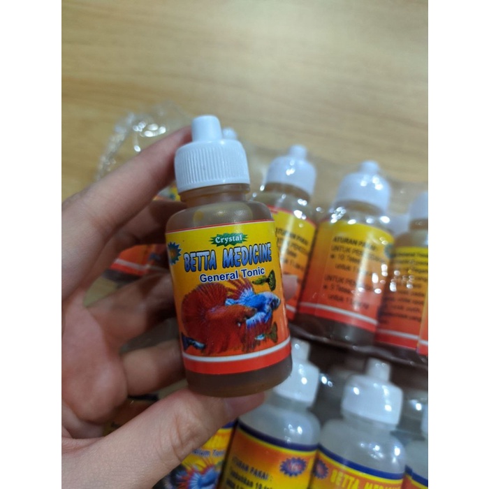 Obat Ikan Cupang Betta Medicine Calcium Tonic &amp; General Tonic