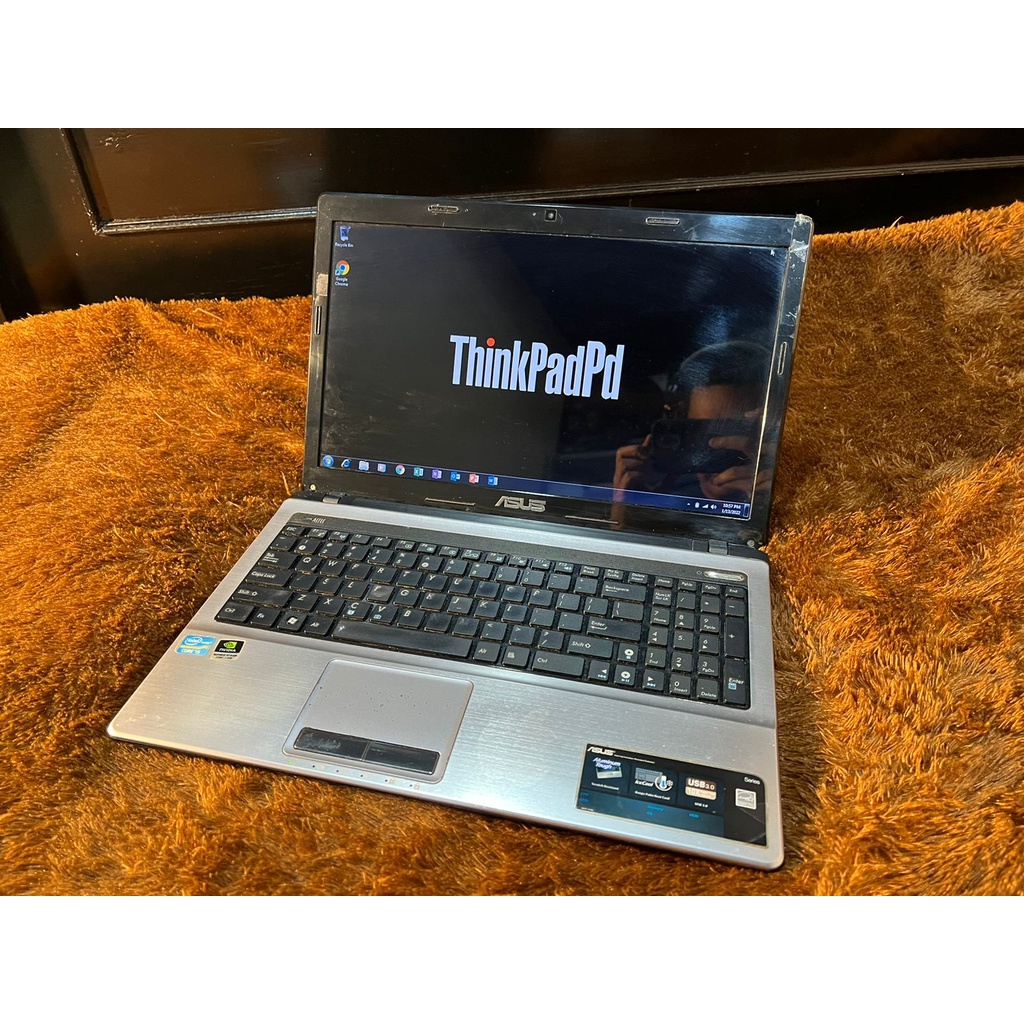 Laptop Desain dan Gaming Asus K53SV Core i5 2430m Nvidia Murah