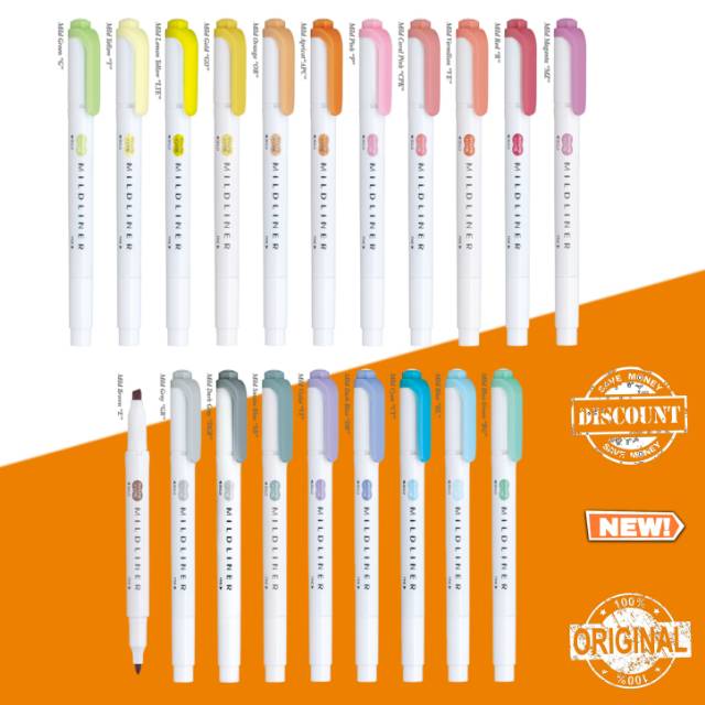 

MILDLINER Highlighter All Colors