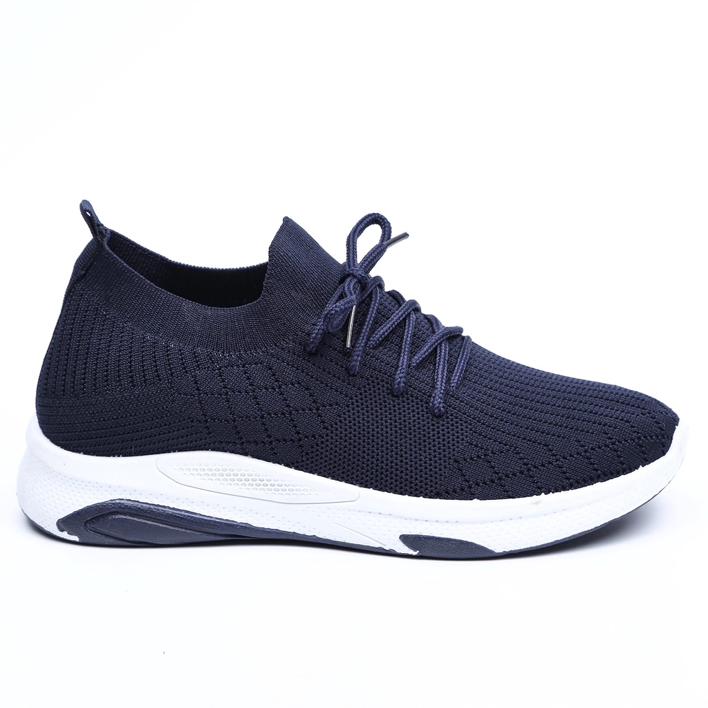 COD Seaptu Sneakers Wanita Tali Seaptu Wanita Sports Shoes Canvas Cewek Sepatu Olahraga - A2056-Biru