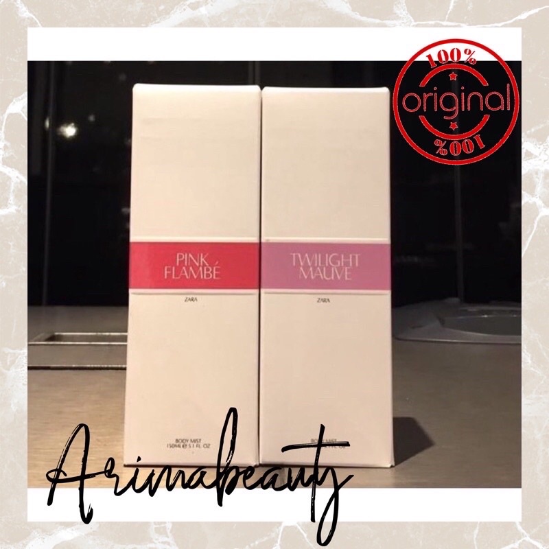 ZARA Body Mist Twilight / Pink Flambe 150 Ml