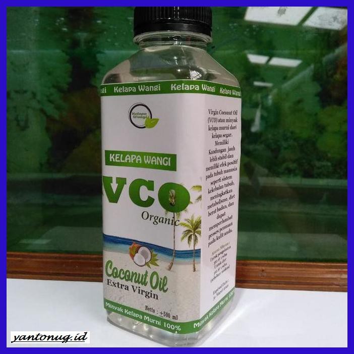 

OBAT-HERBAL- MINYAK KELAPA MURNI ORGANIK/VIRGIN COCONUT OIL/VCO 500 ML -HERBALITY.