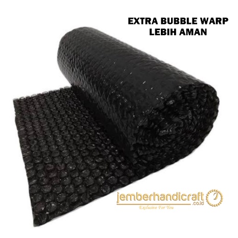 

TAMBAHAN BUBBLE WRAP BIAR MAKIN AMAN / EXTRA PACKAGING BUBBLE WRAP