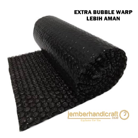 TAMBAHAN BUBBLE WRAP BIAR MAKIN AMAN / EXTRA PACKAGING BUBBLE WRAP