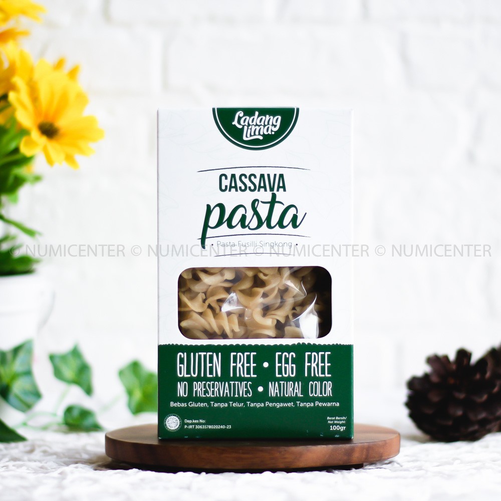 

Fusilli Cassava Pasta Fusili Singkong Gluten Free LADANG LIMA