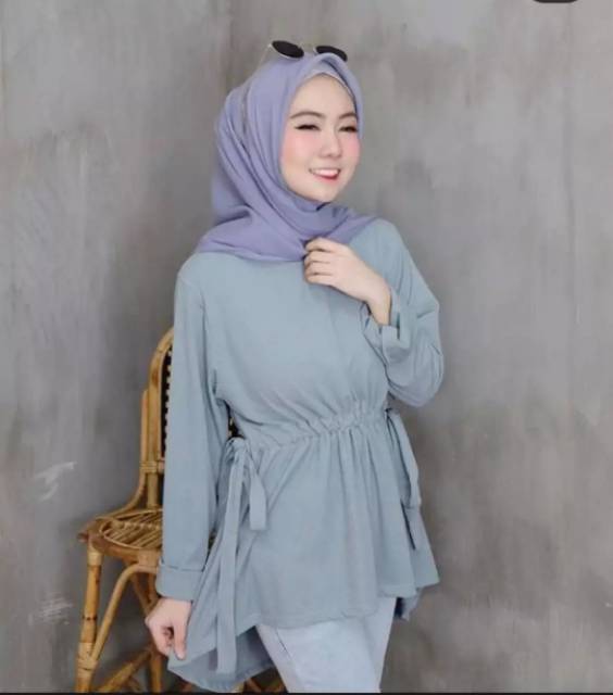 NICOLE BLOUSE /atasan murah / pakaian wanita / atasan blouse