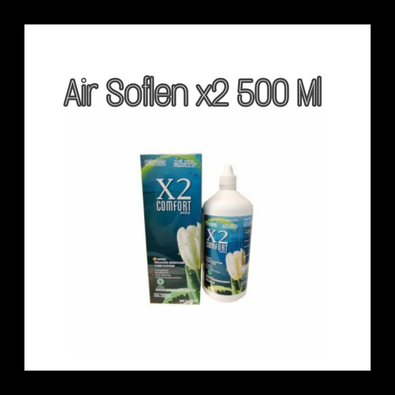 CAIRAN PEMBERSIH SOFLENS X2 COMFORT 500ML SUPER JUMBO