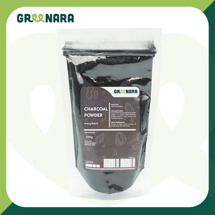 

PROMO [COD] Activated Charcoal Powder 100gr Food Grade / Bubuk Arang Aktif