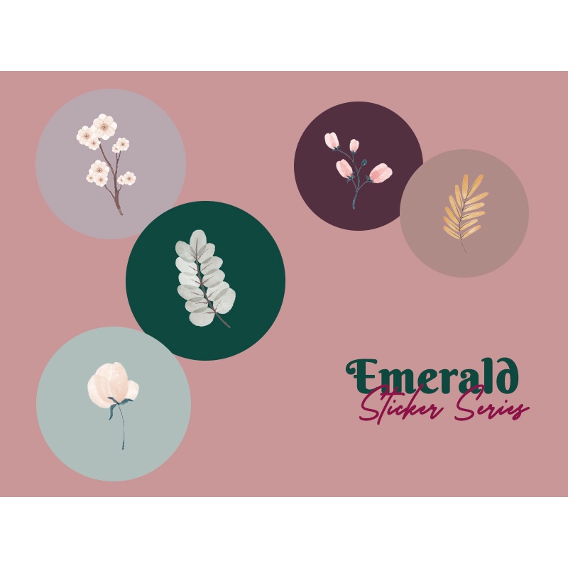 

Emerald Sticker Segel Vintage Series