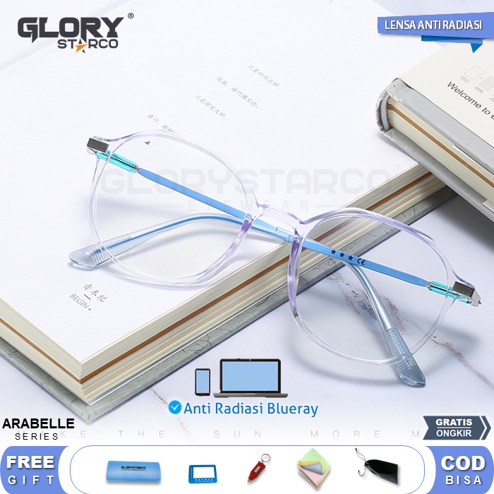 Kacamata Fashion Gaya Wanita Antiradiasi Gadget Terbaru 2053