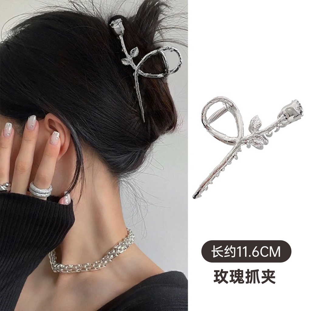 2022 Jepit Rambut Model Butterfly Bahan Metal Gaya Korea Untuk Wanita