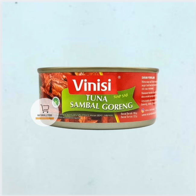 Vinisi Tuna Sambal Balado / Sambal Goreng  130gr (Spicy Chili/Fried Chili)