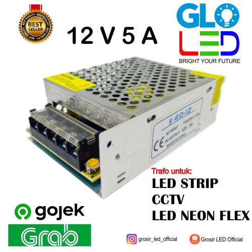 Jual Trafo V A Trafo Led Strip V A Slim Power Supply Cctv