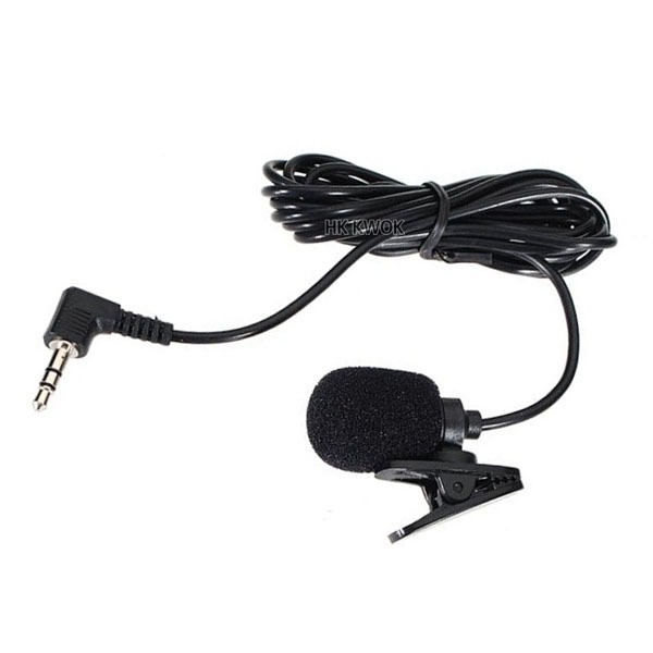 Hands Free Clip On Mini Microphone / Tie Clip Microphone bisa buat GPS