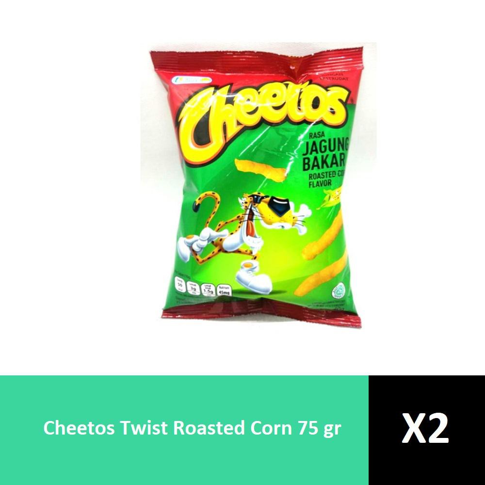 

Cheetos Twist Roasted Corn 75 Gr x2