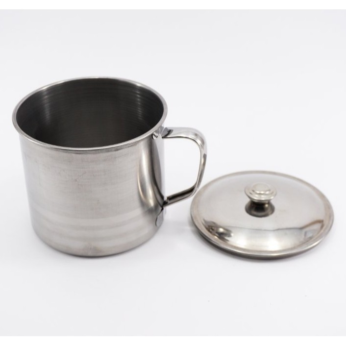 Mug Gelas Stainless Steel 12 cm