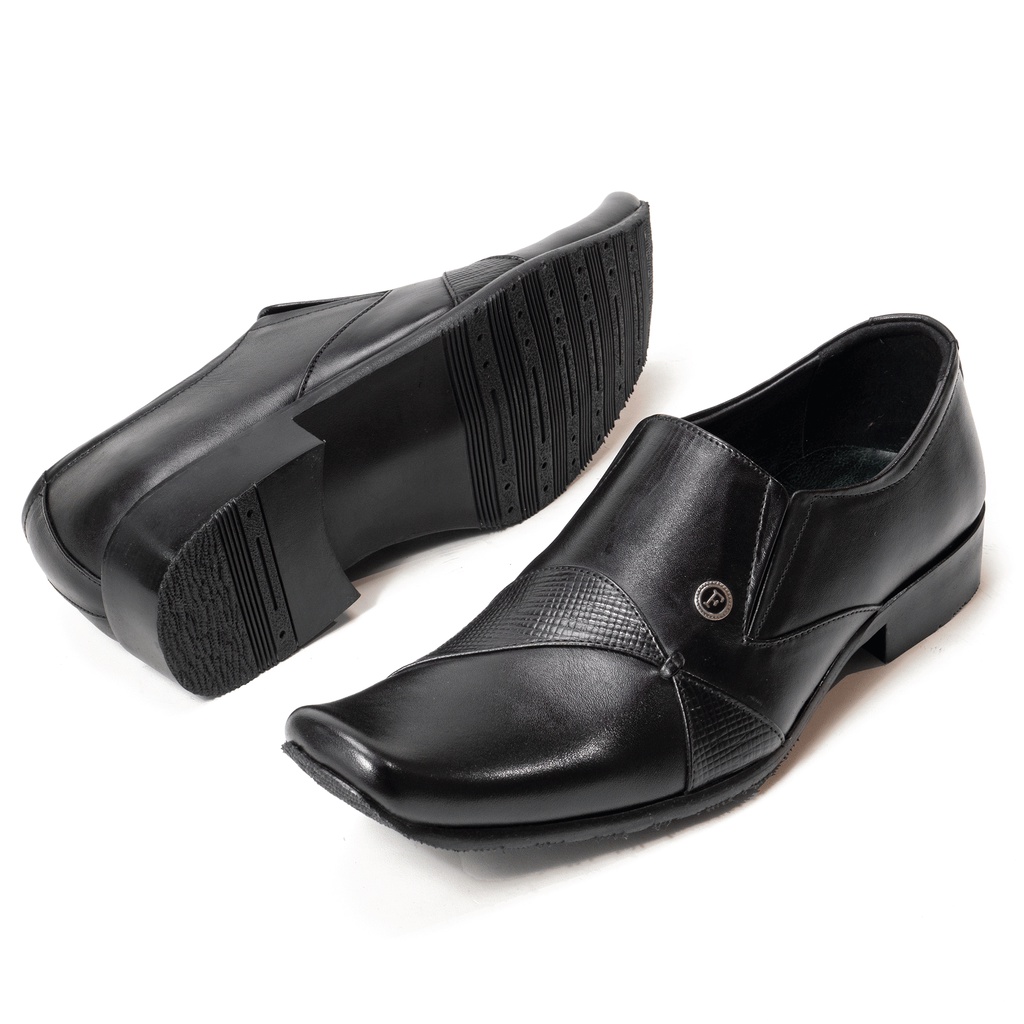 Sepatu Pantofel Pria Formal Kulit Asli Kerja Kantor Original Hight Quality F662