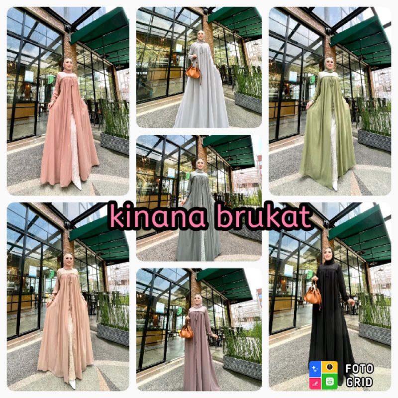 kinana dress matt Ceruty babydoll lapis furing hyget ori glz