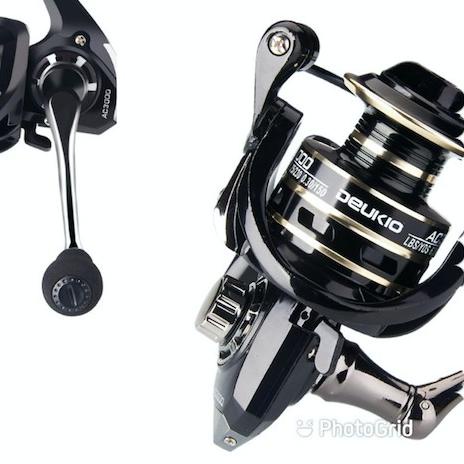 ➦ REEL PANCING DEUKIO SPOOL METAL AC2000-7000 SPINNING REEL MAX DRAG 8KG ▲