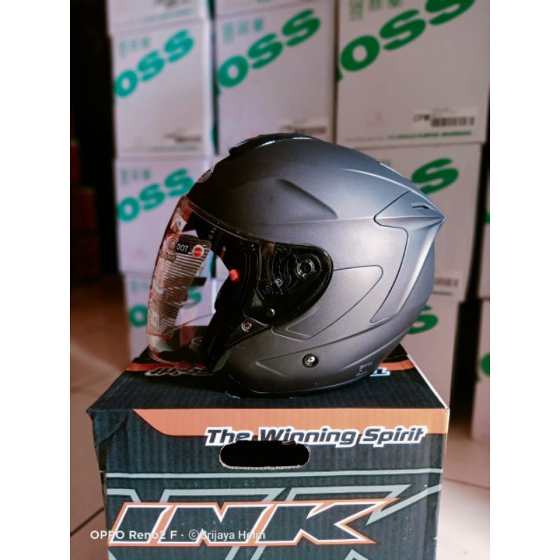 HELM INK DYNAMIC GREY DOF//GUNMETAL DOFF ORIGINAL HELM INK TERLARIS