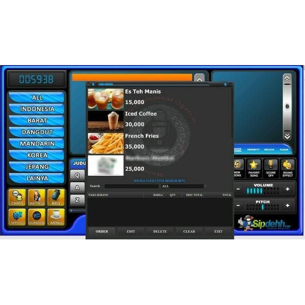 original Software Program Kasir Billing Karaoke Bisnis Outlet Room