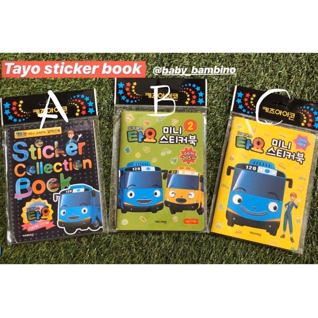 

BEST SELLER TAYO sticker book