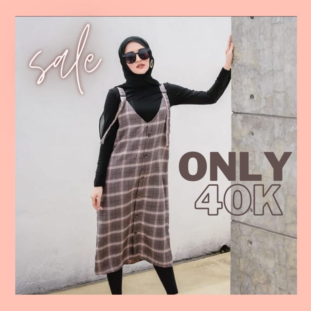 ALFAZZA STORE/OVERALL KOTAK /PROMO 40K 10 ORANG PERTAMA KATUN YANDEX PREMIUM/JUMBO/ JUMPSUIT/ OVERAL