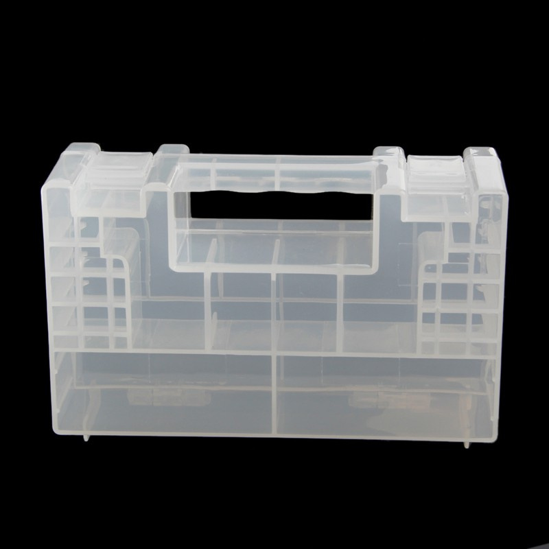 CRE  Plastic Case/Organizer/Holder/Container Battery Storage Box for AAA 9V Battery