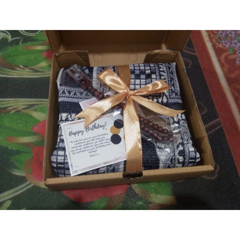 

hampers cowok/hsmpers sholat/kado cowok