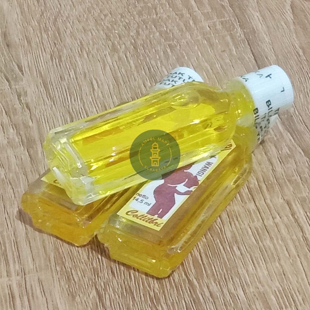 (1LUSIN) Minyak Wangi Serimpi Untuk JENAZAH/MAYAT Kemasan Kaca Ukuran KECIL BERSEGEL ORIGINAL 12 Pcs