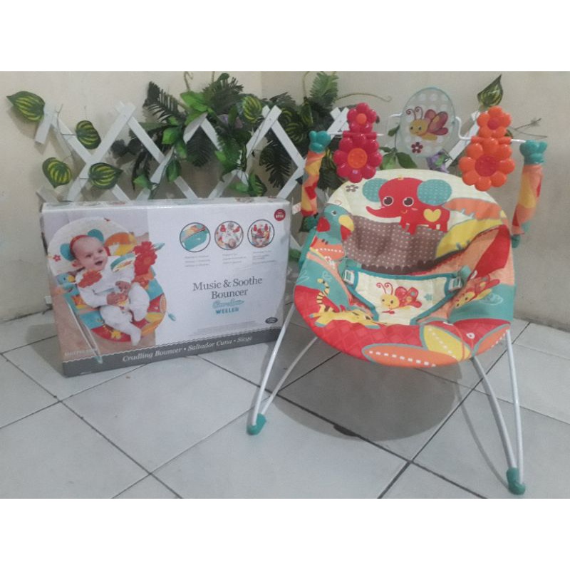(Preloved) BOUNCER COCO LATTE WEELER SECOND/BOUNCER BAYI PRELOVED/AYUNAN BAYI PL/COCOLATTE PRELOVED