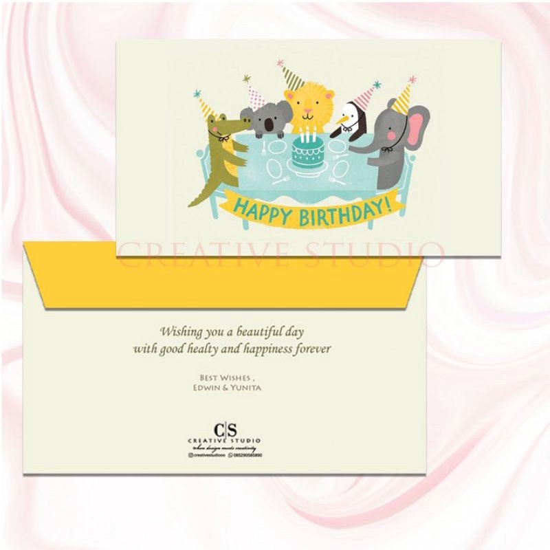 

F #BD004 CUSTOM ANGPAO BIRTHDAY LANSCAPE