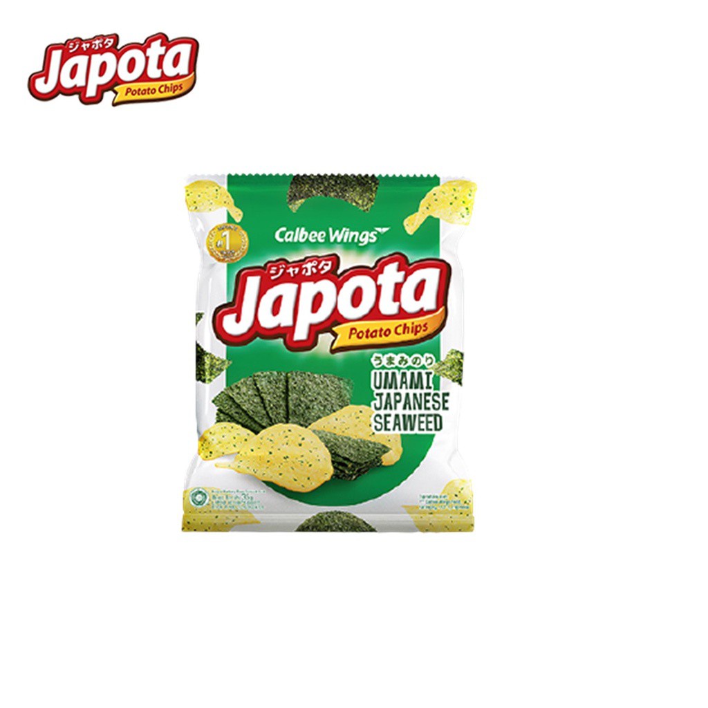 Japota Keripik Kentang Umami Japanese Seaweed 35 gr - Gambar 3