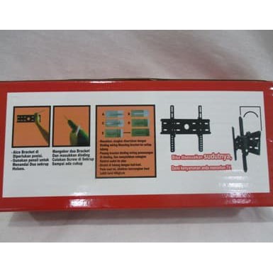 Bracket TV LCD/LED 14 - 32 Inchi WB 088 (Braket/Breket/Gantungan TV)