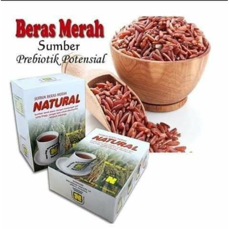 ptogram diet beras merah herbal nasa