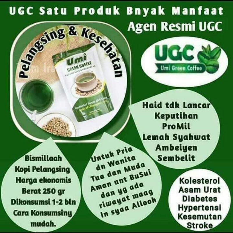 Umi green coffee Original