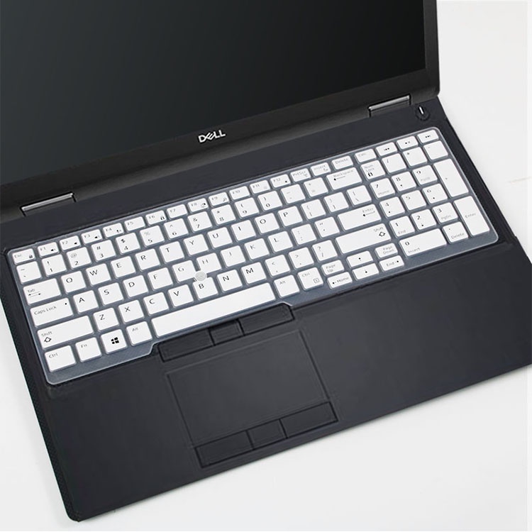 For 15.6 Inches Dell Precision 7530 Latitude 5591 Soft Ultra-thin Silicone Laptop Keyboard Cover Protector